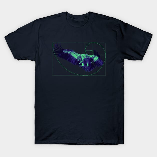 Sacred Vulture green T-Shirt by DrSoed